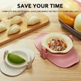 thumbnail image 3 of wqlpp-Dumpling Maker,Dumpling Dough Press Mold Set with Ring Cutter and Stuffing Spoon, Kitchen Gadget for empanada,Pierogi, Pastelitos, Calzone, Turnovers, 3 of 4