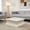 35.04in, variant on Functional Art Square Table with Curved Fluted Structure for Modern Living