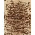 thumbnail image 1 of Ahgly Company Machine Washable Indoor Rectangle Abstract Dark Sienna Brown Area Rugs, 2' x 3', 1 of 7