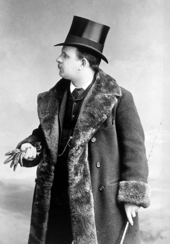 Gentleman Wearing A Top Hat History