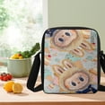 thumbnail image 4 of LA BU Backpack, 3Pcs Anime Cartoon Backpack Cute Bookbag Set with Lunch Box and Pencil Case, 4 of 5