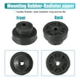 thumbnail image 5 of 4 Pcs Condenser Cushion Rubber Pad Condenser Upper Lower Bushing for Honda No.80175SE0000/80107S2X000, 5 of 6