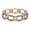 Crystal Clear, variant on 2028 Jewelry Orange Channel Stretch Bracelet