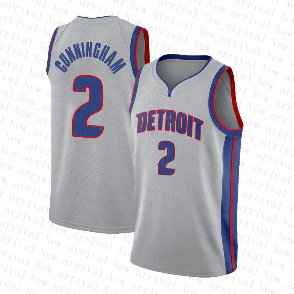 Grant Hill Detroit Pistons Nba Basketball Shirt - High-Quality Printed Brand