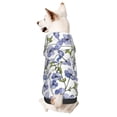 thumbnail image 1 of Balery Blue Flax Flowers Sudadera con Capucha para Perros Pequeños – Ropa para Mascotas, Disfraz para Perros y Gatos, Ideal para Fiestas y Cosplay-Large, 1 of 7