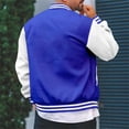 thumbnail image 4 of WUWUQF Varsity Jacket Men, Men's Varsity Baseball Jacket Casual Boys College Lightweight Jacket Coat, 4 of 9