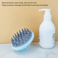 thumbnail image 6 of Portable Hair Scalp Massager Shampoo Brush Handheld Round Remove Dandruff Scalp Massager Clean Shower Brush Care Hair Tool, 6 of 9