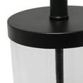thumbnail image 4 of Lalia Home LHT-5009-BK Entrapped Glass Table Lamp with White Fabric Shade, 4 of 4