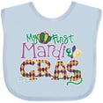 thumbnail image 3 of Inktastic My First Mardi Gras Boys or Girls Baby Bib, 3 of 4