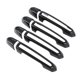 thumbnail image 2 of Cubiertas de manijas de puertas exteriores pegatinas de manijas de puertas que no se desvanecen Anti Scratch 8pcs ABS resistente al desgaste Estilo de fibra de carbono resistente ANGGREK Otros, 2 of 8
