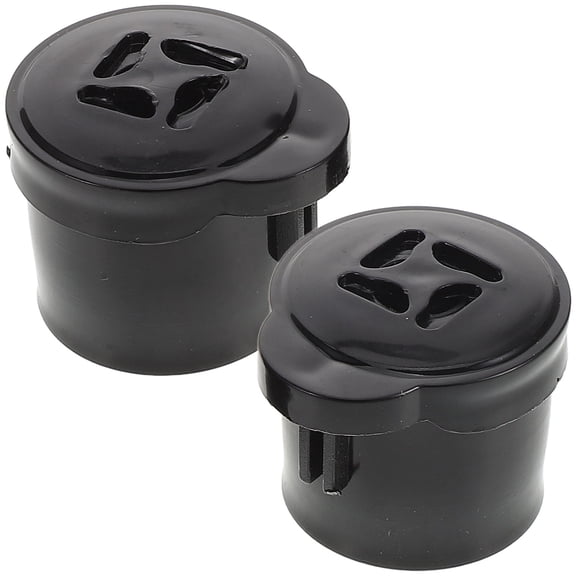 Raindrops  2 Pcs Pressure Cooker Replacement Plus Steam Release Regulator Black