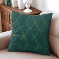 thumbnail image 4 of Give Your Living Room a Modern Makeover with Our 2-Pack Burlap Linen Throw Pillow Covers | Rustic Woven Design | Size 18x18 Inch, 4 of 7