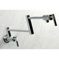 thumbnail image 2 of Kingston Brass Milano Pot Filler Faucets With Polished Chrome Finish KS4101ML, 2 of 5