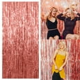 thumbnail image 2 of HUASHENG Blue Streamers Decorations Fringe Themed Decorations Foil Curtain Blue Birthday Decor, 2 of 6