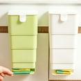 thumbnail image 4 of Wosthever Caja de almacenamiento no perforada para el hogar, caja de almacenamiento montada en la pared de fácil instalación, fuerte y duradera Organizadores de utensilios de cocina verde, 4 of 6