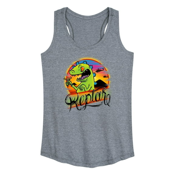 Rugrats - Tropical Reptar - Women's Racerback Tank Top