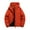Red, variant on MELDVDIB Mens Quilted Coat Zip-Up Fashion Causal Solid Color Hooded Windcheater Winter Long Sleeve Lounge Jacket Tops with Pocket