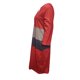 thumbnail image 3 of VISgogo, vestido informal para mujer, estampado de retazos, manga corta, cuello en V, diseño, ropa de calle de playa, vestido suelto VISgogo  moda, 3 of 5