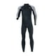 thumbnail image 4 of Traje de baño de cuerpo completo elástico con cremallera frontal, transpirable, para buceo Hombres L, 4 of 9