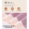 thumbnail image 3 of CF Womens Modal Underwear Mid Waist No Show Hipster Panties for Women Pack Plus Size Ladies Undies(5A,L), 3 of 7