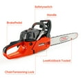 TOPTENG 24 inch Gas Chainsaw, 68CC 2-Cycle, Handheld with Automatic ...