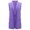 Purple, variant on Tanghaowl Womens Vests Lightweight, Women Fashion Long Buckle Casual Temperament Sleeveless Riding Heart Vest Outerwear Khaki L