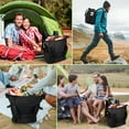 thumbnail image 7 of Tirrinia Camping Cooler Bag Insulated, Shoulder Strap and Bottle Opener 20 Cans Portable Ice Chest, 7 of 7