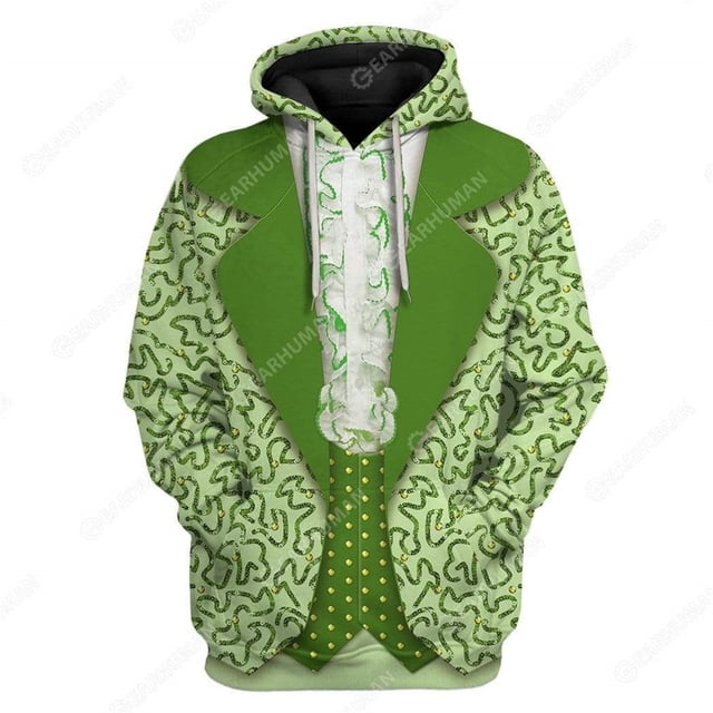 2025 Men's Halloween Cosplay 3D Digital Cartoon Printed Hoodie