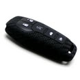 thumbnail image 6 of Carbon Twill-Weave Pattern Soft Silicone Key Fob Cover For Ford or Lincoln 4/5-Button Intelligent Access Key, 6 of 7