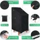 thumbnail image 2 of Funda para silla de jardín de 2 piezas, funda impermeable para muebles de jardín de tela Oxford 210D con hebilla con cordón Funda para silla de exterior (75 * 75 * 120 cm) brillar Electrónica, 2 of 5
