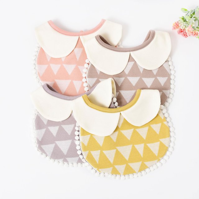 Baberos para bebé YONGSHENG Algodón orgánico de 4 capas para niñas Bufanda multiusos
