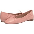 thumbnail image 3 of Sam Edelman Meg Cali Rose Blush Nude Leather Squared Toe Classic Ballet Flats (Cali Rose, 8), 3 of 6