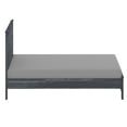 thumbnail image 6 of DeeHome Albany Solid Wood Full Bed Frame with Headboard, Heavy Duty Modern Rustic Full Size Bed Frames, Box Spring Needed, 6 of 9