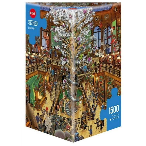 Library 1500-Piece Puzzle