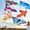 Cute Style, variant on 6 Pack Large Butterfly Dragonfly Owl Parrot Eagle Goldfish Kites for Kids and Adults, Easy to Fly Outdoor Beach Games and Activities Gift Set (Cute Style)