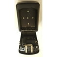 thumbnail image 2 of Key Storage Lock Box, Combination Lock Box, Wall Mounted Lock Box Black. black lockbox (Heavy Duty), 2 of 2