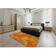 thumbnail image 4 of Ahgly Company Indoor Rectangle Patterned Scarlet Red Area Rugs, 8' x 10', 4 of 6