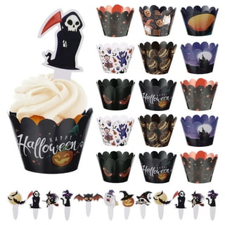 KIT porta cupcake di Halloween - Super Colors