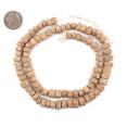 thumbnail image 2 of The Bead Chest Tan Nigerian Camel Bone Beads (Disk), 2 of 4