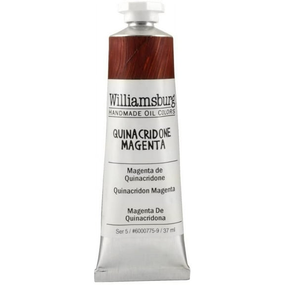 Williamsburg Handmade Oil Paint, 37 ml, Quinacridone Magenta