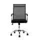 thumbnail image 3 of Silla Ejecutiva Oficina Cromada Diseño Ergonómico Elegante Onof  SDO-004, 3 of 4