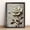 Magnolia, variant on 12x16in Framed 3D Lily Wood Print, Wooden Frame & Backing, Neutral Beige Brown Floral Wall Art for Living Room Bedroom Decor
