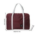 thumbnail image 3 of Hearth & Gear Travel Bag Pull Rod Bag Hand Luggage Bag Luggage Bag Short Distance Shoulder Bag Female Foldable Travel Bag Luggage Bag Compression Bags for Bedding Travel Organizer Compression Bags for, 3 of 7