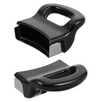 Toyvian Pan Handle Pot Handle Black Plastic 2Pcs Ergonomic Grip For Kitchen Cookware