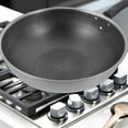 thumbnail image 3 of Non-Stick Stainless Steel Stir Fry Pan Frying Skillet Pan Cooking Pan Cookware, 3 of 8