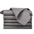thumbnail image 1 of 5-pack magic cleaning cloth for windows, glass, cars Dark gray, 1 of 5
