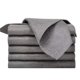 thumbnail image 1 of 5-pack magic cleaning cloth for windows, glass, cars Dark gray, 1 of 5