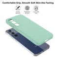 thumbnail image 5 of Silicone Case for Samsung Galaxy S25 FE, Takfox Durable and Stylish Drop Tested Soft Silicone Gel Rubber Slim Fit Shockproof Protection Phone Cover for Samsung Galaxy S25 FE 5G,Mintgreen, 5 of 10