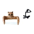 thumbnail image 1 of Estatua Abstracta De Búho Pensador Creativo, Soporte Para Papel Higiénico, Figura Decorativa, Colección De Esculturas Modernas, Adorno De Mesa Para El Hogar, Cocina, Estante, Escritorio., 1 of 8