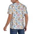 thumbnail image 2 of Fotbe Summer Time With Gnome Baseball Jersey Shirt for Men and Women, Casual Short Sleeves Button Down T-Shirt-3X-Large, 2 of 9